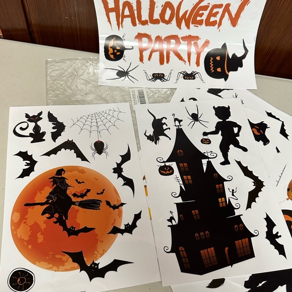 Halloween decorative stickers Window Cling - Picture 7 of 9